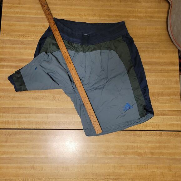 Adidas Men's M7 Running Shorts, Gray & Navy, Size Medium Lightweight Athletic - Picture 6 of 8